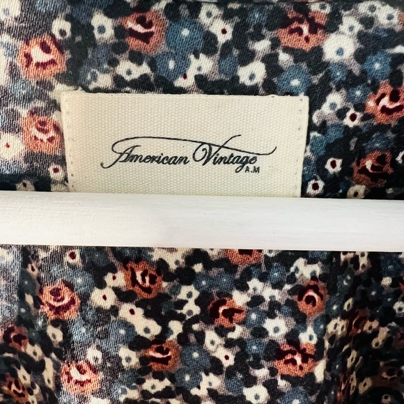 American Vintage Kimono-Style Wrap Top. Sz M. - Picture 7 of 10